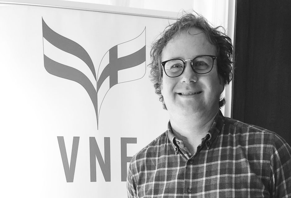 Penningmeester Wouter Winkelman
